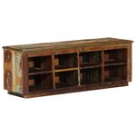 vidaXL Cabinet à chaussures avec stockage Marron 110 x 35 x 40 cm