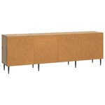 vidaXL Meuble TV Chêne artisanal 150 x 31 x 50 cm Bois d'ingénierie