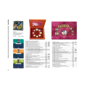 Catalogue de cotation monnaies et billets Euros 2026.