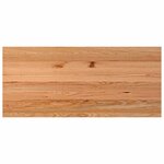 vidaXL Table à manger marron clair bois de chêne massif rectangulaire