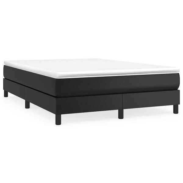 vidaXL Cadre de lit sans matelas noir 140x200 cm similicuir