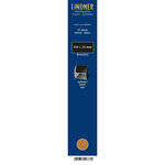 Bandes Klemmfix double soudure 210 x 33 mm pour timbres-poste. Fond - Noir