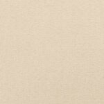 vidaXL Tête de lit avec oreilles Crème 163x23x78/88 cm Tissu