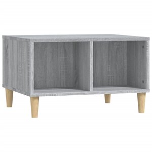 vidaXL Table basse Sonoma gris 60x50x36 5 cm Bois d'ingénierie