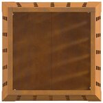 vidaXL Braise Marron 50 x 50 x 70 cm Acier résistant aux intempéries