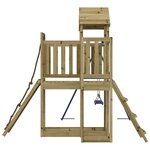 vidaXL Aire de jeux d'extérieur bois de pin imprégné
