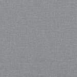 vidaXL Ensemble de canapés 2 Pièces coussins gris clair tissu