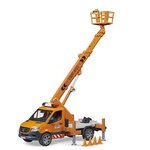 Bruder 02679 - MB Sprinter avec plateforme de travail et module son + lumière