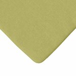 vidaXL Coussins de siège 4 Pièces Vert clair 40 x 40 x 3 cm tissu