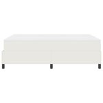 vidaXL Lit à ressorts avec matelas crème 160x200 cm tissu corduroy