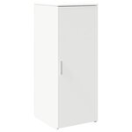 vidaXL Bureau de réception blanc 180x50x103 5 cm bois d'ingénierie