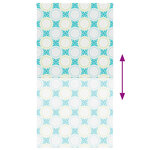 vidaXL Store enrouleur de douche 140x240 cm largeur du tissu 136 cm