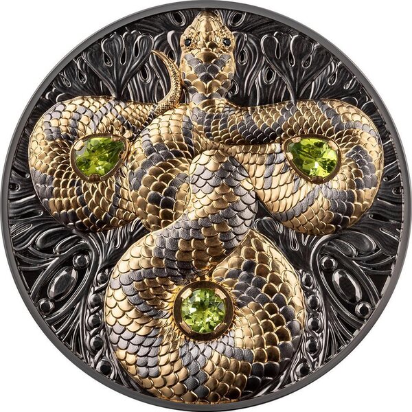 Pièce de monnaie en Argent 10 Dollars g 155.5 (5 oz) Millésime 2026 Bliss SNAKE (PRÉCOMMANDE)
