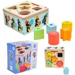 Djeco DJ06409 - Geo Junzo Petite boîte à formes