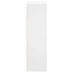 vidaXL Meuble TV mural blanc 40 5x30x102 cm bois d'ingénierie