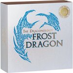 FROST DRAGON Dragonology 2 Once Argent Monnaie 2000 Francs Cameroon 2024