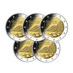 2 euros commémoratives Allemagne 2024 - Mecklembourg  les 5 ateliers.