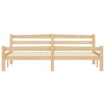 vidaXL Cadre de lit sans matelas bois massif de pin 180x200 cm