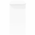 vidaXL Table console Blanc 93 x 40 x 75 cm Bois d'ingénierie