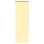 vidaXL Store enrouleur occultant jaune largeur du tissu 45 7 cm
