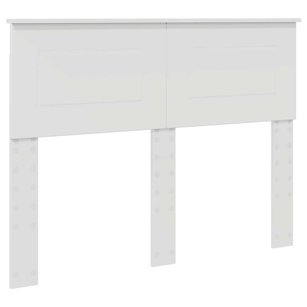 vidaXL Tête de lit Blanc 135 cm Bois d'ingénierie