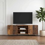 vidaXL Meuble TV Bois ancien 150 x 31 x 52 cm Bois d'ingénierie