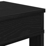 vidaXL Étagère à chaussures noir 80x30x98 cm bois d'ingénierie