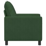 vidaXL Canapé Vert Jungle 76 x 81 x 87 5 cm Tissu
