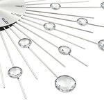 vidaXL Horloge murale avec mouvement à quartz Design moderne 50 cm