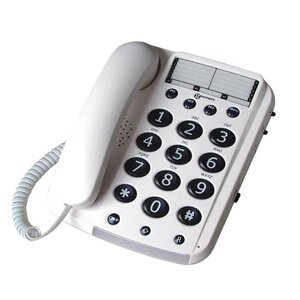 GEEMARC Téléphone grosses touches séniors bi-bloc DALLAS 10