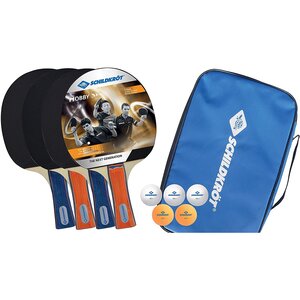 Schildkröt 788603 - Set de ping-pong 4 joueurs Hobby dans un sac de transport