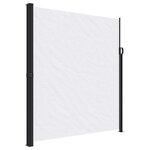 vidaXL Auvent latéral rétractable blanc 220x600 cm