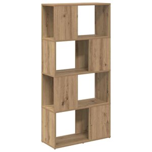 vidaXL Centre de divertissement Marron 60 x 24 x 124 cm