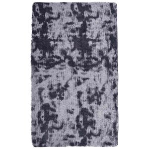 vidaXL Tapis Shaggy à poils longs NAVARRA gris foncé 60x100 cm