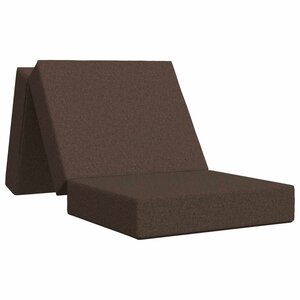 vidaXL Canapé-lit pliable 75 x 67 x 45 cm Taupe