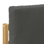 vidaXL Ensemble de canapés d'extérieur 3 pc