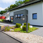 Boîte aux lettres Soléa  2 portes Gris anthracite aspect sablé REN 0206MS