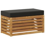 vidaXL Banc de Jardin Bois d'Acacia Massif Naturel