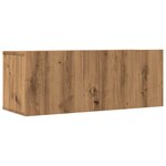 vidaXL Meubles TV muraux 2 Pièces chêne artisanal 80x30x30 cm