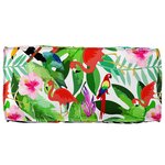 vidaXL Coussin de Palette pour Dossier Jungle Tropical 80x40x12 cm Tissu Oxford