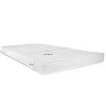 Lit rembourré avec matelas 120x200 Sommier à lattes