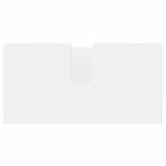 vidaXL Ensemble de mobilier de salle de bain avec tiroir 4 Pièces Blanc