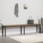 vidaXL banc Chêne artisan 200 x 35 x 45 cm Bois d'ingénierie