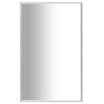 vidaXL Miroir Argenté 70x50 cm