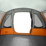vidaXL Tente familiale tunnel 8 personnes gris imperméable