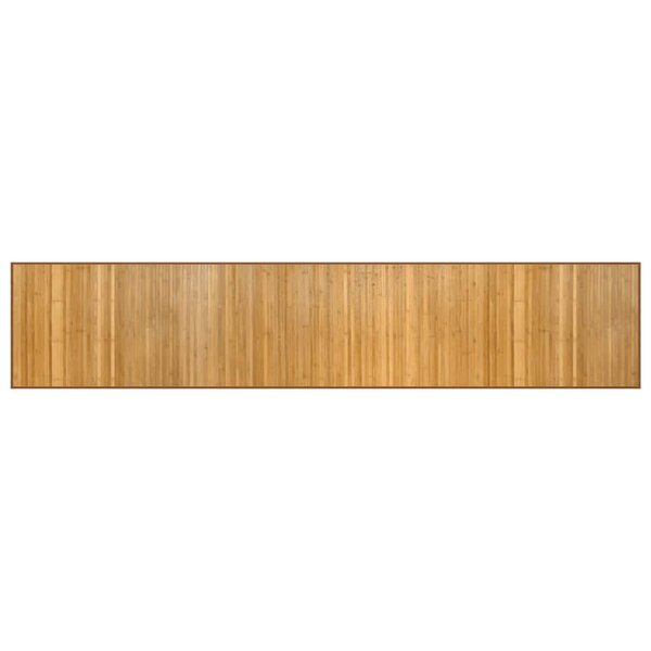 vidaXL Tapis rectangulaire naturel 60x300 cm bambou