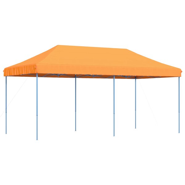 vidaXL Tente de fête 292 x 580 x 315 cm Orange Tissu Oxford