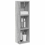 vidaXL Armoire murale de salle de bain Gris Sonoma 20 x 14 x 70 cm