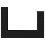 vidaXL Ensemble meuble TV 6 Pièces Chêne noir Bois d'ingénierie