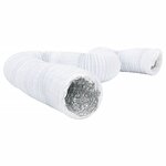 vidaXL Conduit de ventilation aluminium et PVC 6 m Ø20 cm